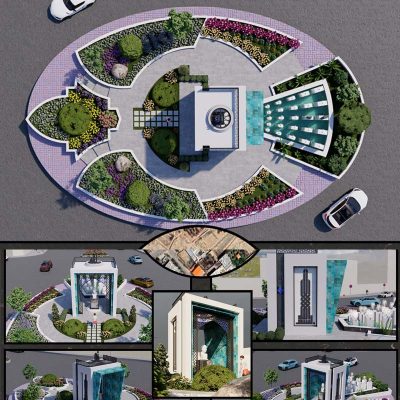 طرح میدان ورودی